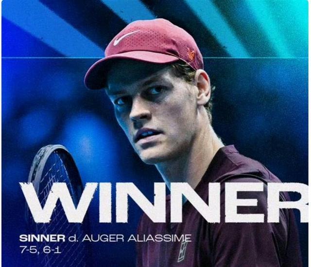 年终总决赛横扫ATP总决赛，辛纳关键制胜