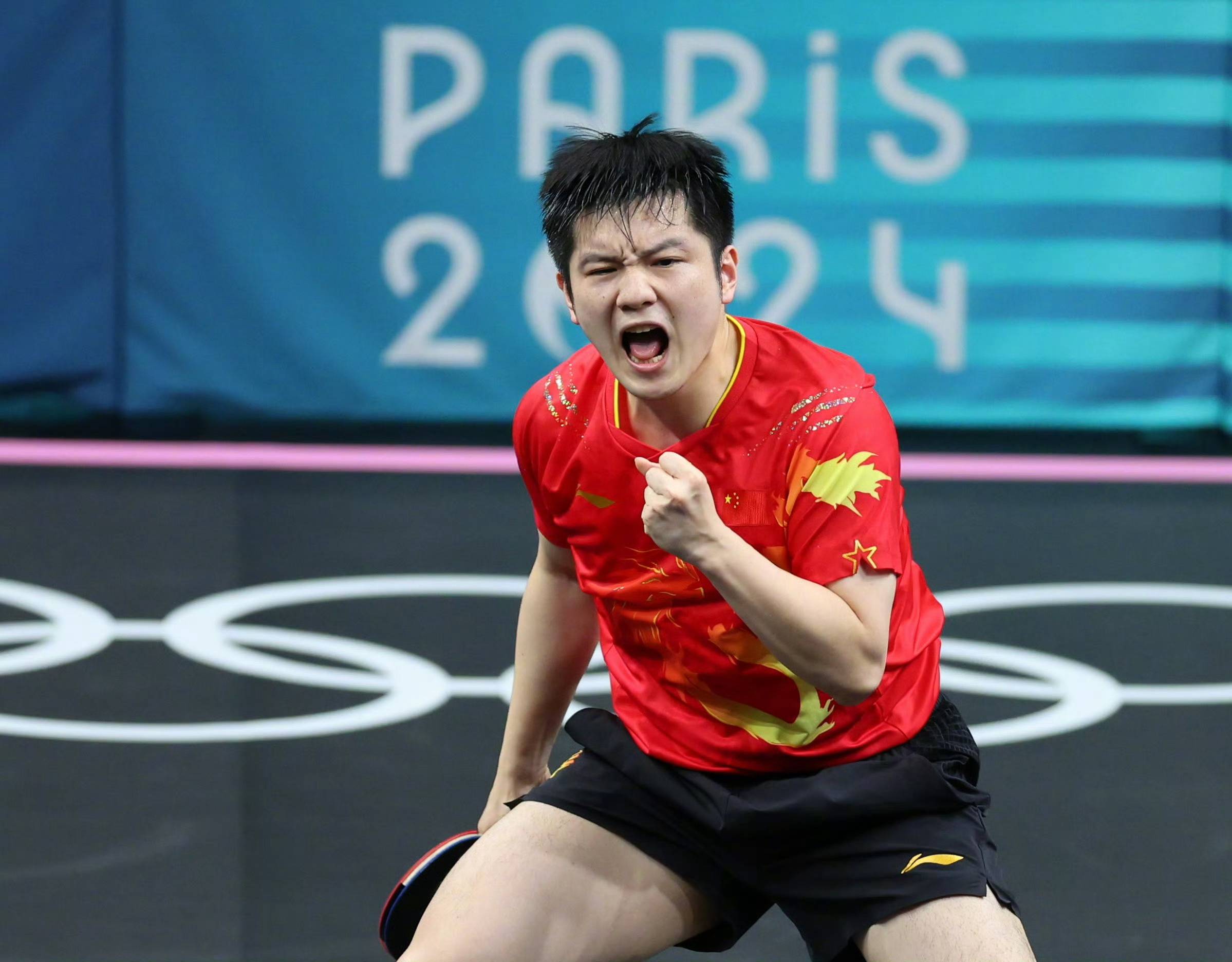 奥地利队完胜法国队，樊振东高光表现